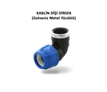 KABLİN DİŞİ DİRSEK
